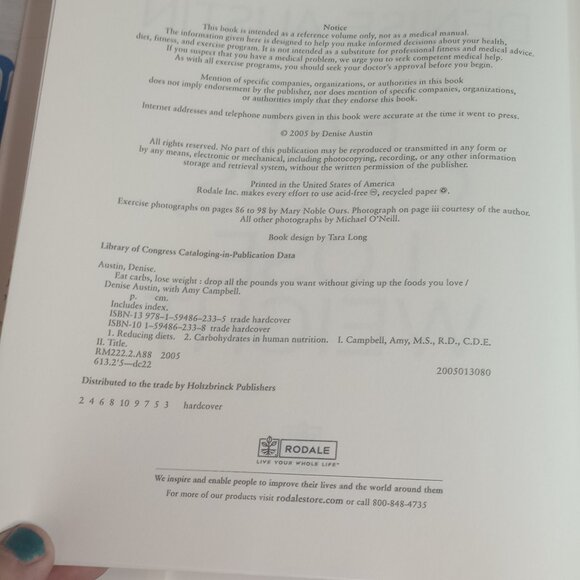 Eat Carbs, Lose Weight: Drop All the Pounds You Want Without Giving Up the - Picture 5 of 11